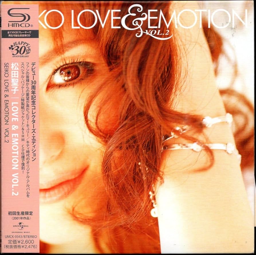 Amazon.co.jp: CD Seiko Matsuda Love & Emotion Vol. 2 Paper